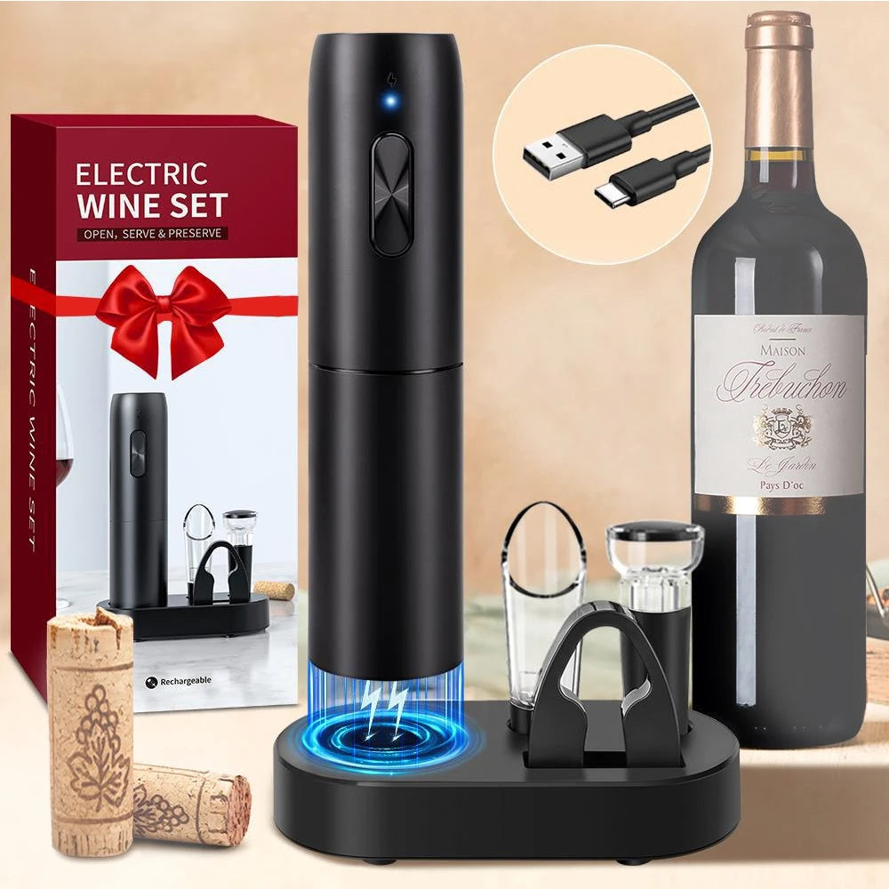 Electric Wine Bottle  Corkscrew with Charging cord