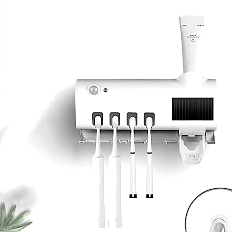 Multifunction Wall Mounted Toothbrush Sanitizer