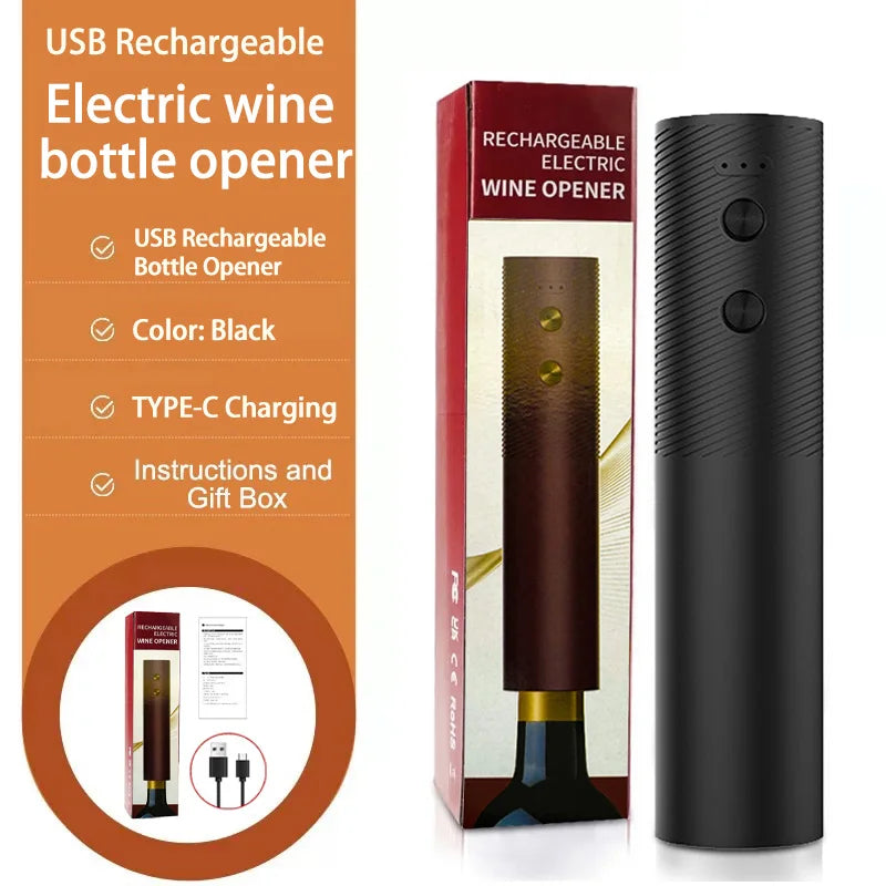 Electric Wine Bottle  Corkscrew with Charging cord